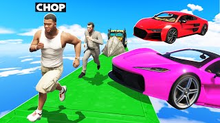 GTA 5 CARS VS RUNNERS GETTING SIDESWAPPED BY SPEEDING CARS [upl. by Charmane]