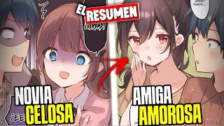 📛El VIRGEN Que Enamoro a una Yandere y a su Compañera  Waka chan wa Kyou mo Azatoi Resumen [upl. by Okim]