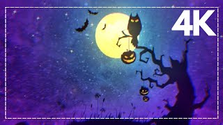 Haunted Halloween  Live Wallpaper  4k Wallpaper [upl. by Naltiak]