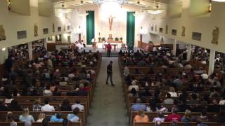 Farewell Procession in Thanksgiving for Fr Don Woznicki at St Bruno [upl. by Yslehc]