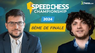 MVL vs Hans Niemann  Speed Chess Championship 2024  8ème de finale [upl. by Frederick107]