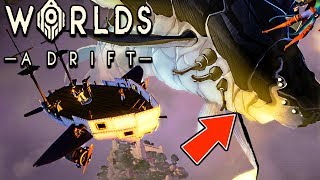 Worlds Adrift  SKY WHALES THE BEST SHIP EVER PASSING THE WIND WALL amp KEY GIVEAWAY  Gameplay [upl. by Nahtanaoj182]