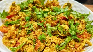 Tamil Nadu Style Egg Burjee Recipe  Egg Podimas in Tamil  Ande ki bhujiya [upl. by Ruthe]