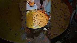 Fresh Jalebi Making on street in Faisalabad  Street Food Pakistan food foodie streetfood jalebi [upl. by Ratcliffe115]