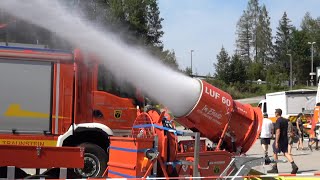 30 Jahre Jugendfeuerwehr Inzell mit Ausstellern aller Blaulicht  Organisation [upl. by Darra]