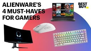 Alienwares 4 MustHaves for Gamers  Best Buy [upl. by Ortiz61]