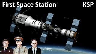 Space Race KSP  Salyut 1 and Soyuz 11  Breaking Ground [upl. by Gayelord]