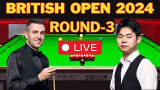 Mark Selby Vs Yuan Sijun  Unibet British Open 2024  Round 3 [upl. by Arianne]