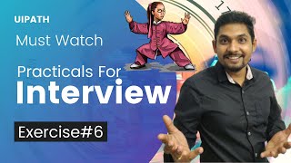 UiPath Exercise  6  UiPath Interview Questions and Answers  ExpoHub  By Rakesh [upl. by Wardle]