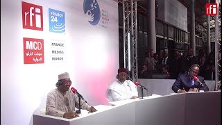 Idriss Déby Mahamadou Issoufou et Félix Tshisekedi dans une émission spéciale du Débat africain [upl. by Haelat272]