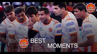 Puneri Paltan  Best Moments from Pro Kabaddi [upl. by Ygiaf]