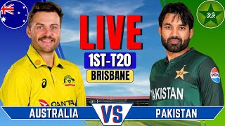 PAKISTAN vs AUSTRALIA  1st T20 Match  Live Cricket Match  AUS vs PAK Live T20 Match  PAK vs AUS [upl. by Deste]