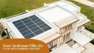 Sevina Park Villas  Guided Tour  Fourbedroom Villa 182 [upl. by Macguiness]