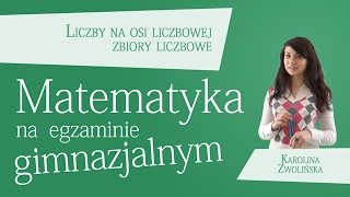 Matematyka  Liczby na osi liczbowej zbiory liczbowe [upl. by Elston]