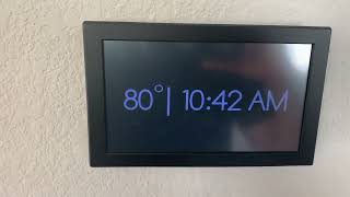 How to connect AprilAire 8840 Thermostat to AprilAire smartphone App [upl. by Publia842]