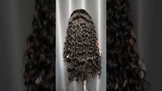 Top virgin hair HD loose deep wave wig loosedeepwave [upl. by Latsirc867]