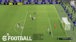 eFootball 2025  Internazionale Milano VS Olympique Lyonnais Match Gameplay [upl. by Ryun450]