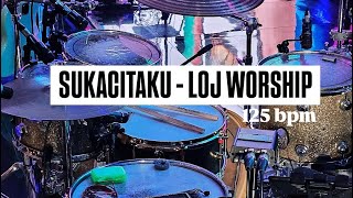 Sukacitaku  125 bpm  DrumCam by Efrataditama [upl. by Houston]