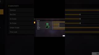 8GB RAM SENSITIVITY SETTING freefire m1nxff m1nx m1x [upl. by Resa]