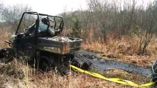 Tracks vs Tires on a Polaris Ranger [upl. by Nyltyak266]