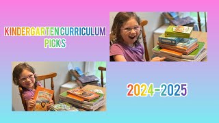 Homeschool kindergarten curriculum picks [upl. by Ayram]