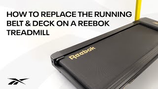 How to Replace the Running BeltRunning Deck on a Reebok Treadmill [upl. by Brunk]