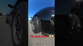 800 hp Camaro ZL1 Roasts Stock clutch [upl. by Ettezyl789]