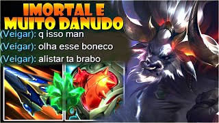 ALISTAR TOP COM A BUILD PROIBIDA [upl. by Nibuz444]