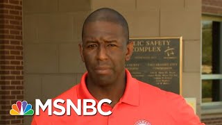 Mayor Andrew Gillum Talks Hurricane Michael Aftermath  Andrea Mitchell  MSNBC [upl. by Adnuhsal]