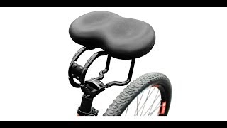 Noseless comfort bicycle seat review [upl. by Llednahs]