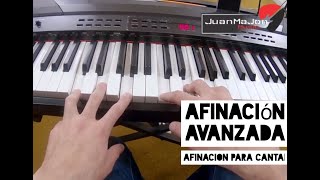 Aprende a afinarte a un instrumento musical  Entrenamiento auditivo para cantantes CON PIANO  EJE9 [upl. by Anaek873]