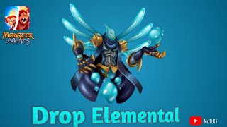 How To Breed Drop Elemental  Monster Legends [upl. by Joette945]