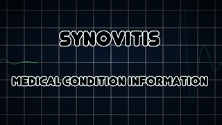 Synovitis Medical Condition [upl. by Tali965]