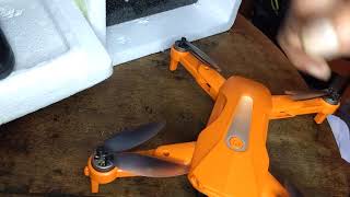 drone K80 PRO com GPS  unboxing PTBR [upl. by Keligot]