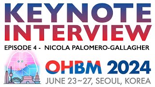 OHBM2024 Keynote Interview Nicola PalomeroGallagher [upl. by Ahsiuqal]