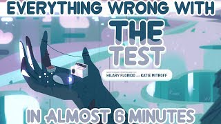 Everything Wrong With Steven Universes quotThe Testquot In Almost 6 Minutes [upl. by Cook23]