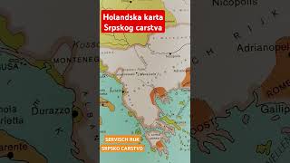 Holandska karta tadašnje Srbije history srbija map viralvideo srbijatiktok serbia facts fyp [upl. by Yenttirb]