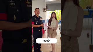 O ALISTAMENTO NA TAILANDIA É OBRIGATORIO PARA MULHERES alistamentomilitar tailandia mulher [upl. by Kerin]