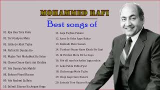 BEST OF MOHAMMAD RAFI HIT SONGS Mohammad Rafi Old Hindi Superhit Songs [upl. by Imak]