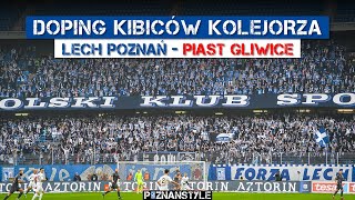 LECH POZNAŃ  Piast Gliwice doping Kibiców Lecha 10122023 [upl. by Hooper]