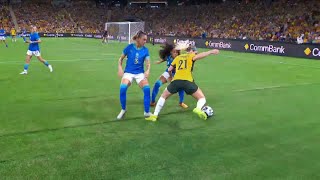 Nobody Drives Home Goals Like Caitlin Foord Matildas [upl. by Denice]