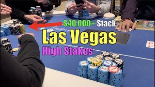 CRUSHING The BIGGEST Poker Game In Las Vegas High Stakes 150000 On The Table Poker Vlog Ep 250 [upl. by Elhsa]