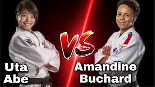 Uta Abe 阿部うた VS Amandine Buchard FULL MATCH 柔道 [upl. by Gievlos]