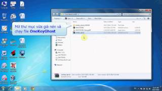 Cách ghost máy tính bằng ổ cứng cho Win 8 Win 7 Win XP [upl. by Crescint]