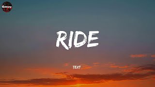 Twenty One Pilots  Ride Lyrics [upl. by Neelia635]