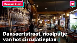 Brussel kiest Dansaertstraat rioolputje van het Brusselse circulatieplan  BRUZZ [upl. by Adanama]