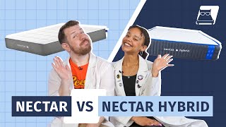 Nectar vs Nectar Hybrid Mattress  Which Should You Choose [upl. by Nivalc]