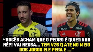 “O JOGO PEGADO PRA CRLH E ELE…” LÉO ORTIZ MANDOU A REAL SOBRE PEDRO DO FLAMENGO [upl. by Annahahs]