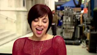 Krysta Rodriguez  Smash  HD Interview Part 1 [upl. by Daphene386]