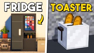 Minecraft 20 KITCHEN Build Hacks amp Designs [upl. by Marybella359]